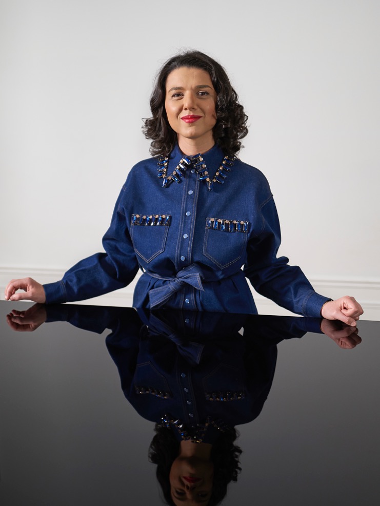Collaboration Lexus et Khatia Buniatishvili, photographie de campagne réalisée pour Cherry Moon
