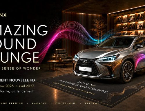 CHERRY MOON consultée pour imaginer le lancement hors média du nouveau Lexus NX en France